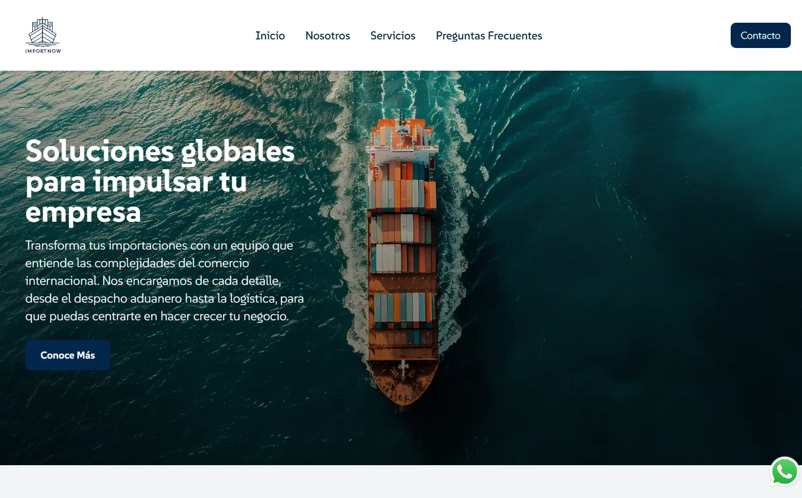 ImportNow: Identidad Web y Rendimiento